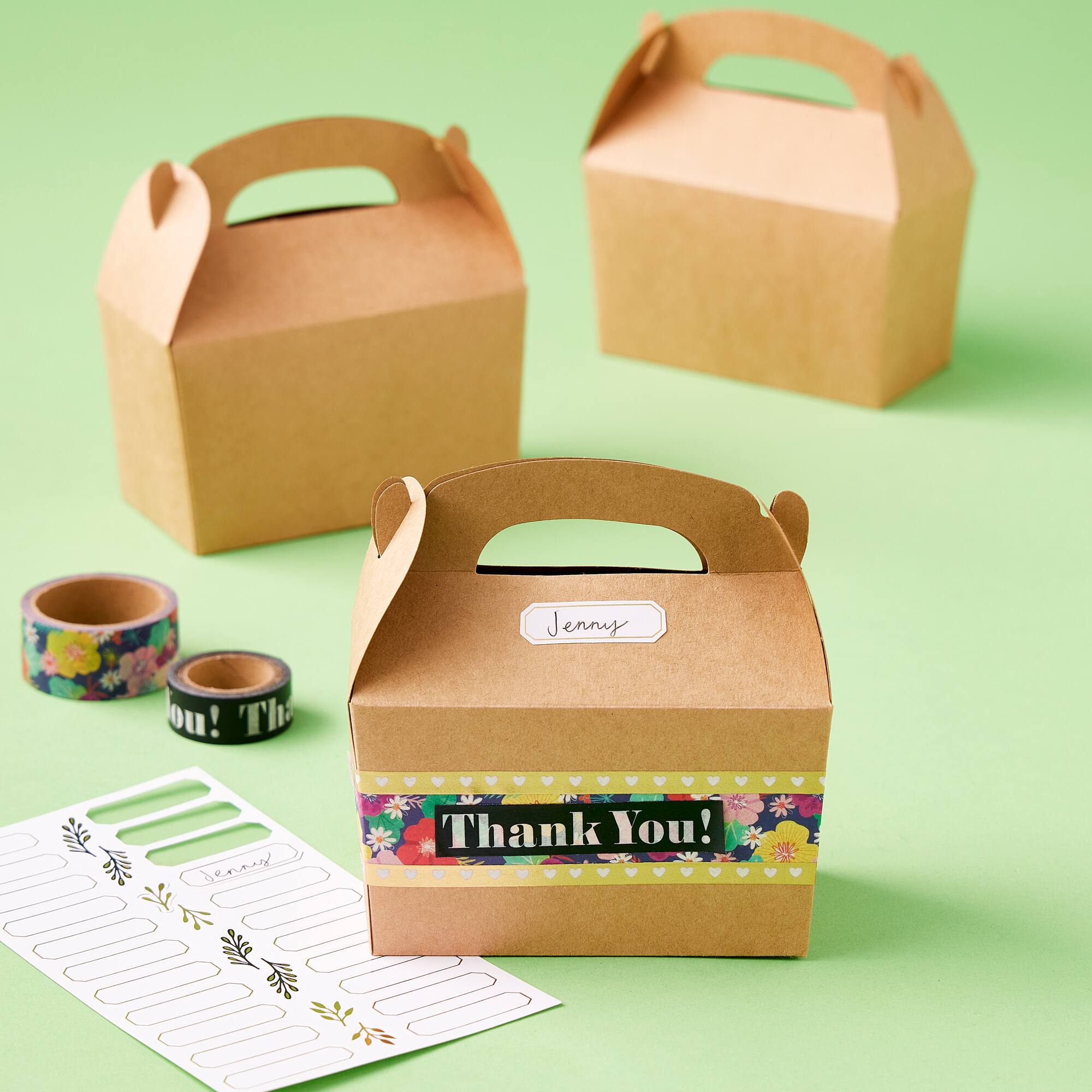 12 Packs: 10 ct. (120 total) Kraft Gable Boxes by Celebrate It™